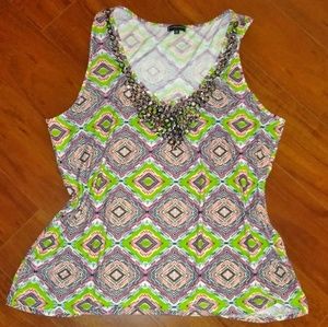 Jonathan Marrin Bling Tank Top